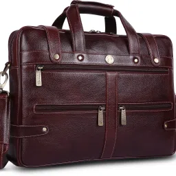 Men & Women Brown Messenger Bag - Regular Size-image-25