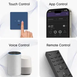 iotics Smart Touch Dimmer Switch for 1 Light, Remote, Mobile App, Alexa & Google Home Smart Switch image 2