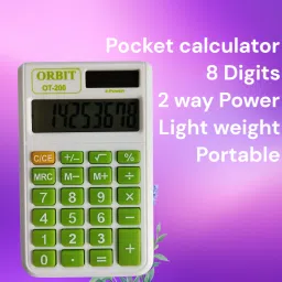 HIGH QUALITY SMALL & HD DISPLAY 2POWER MULTI-FUNCTION SCHOOL-OFFICE-SHOP-BUSINES POCKET MODE PORTABLE BasicCalculator-picture-15