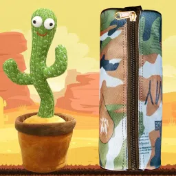 Dancing Talking Cactus Plush Toy, Wriggle, Singing, Repeat What You Say-112-image-56