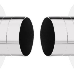 Silver Curtain Knobs, Rod Rail Bracket Metal-image-63