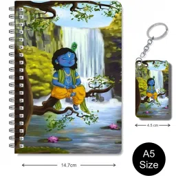 craft maniacs 2023 GOD COLLECTION A5 Notebook RULED 120 Pages image 2