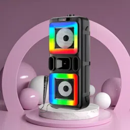 Clairbell Bluetooth Party Speaker With Karaoke Mic & RGB Lights Immersive Stereo SoundH190 40 W Bluetooth Party Speaker-16