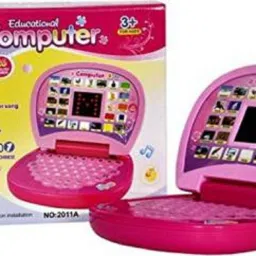 Educational Computer With Led Screen mini laptop Toy For Kids (Multicolor)-image-79