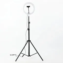 Wrapo Portable LED Ring Light Tripod Stand Live Selfie Holder USB Plug 10 Inch Fill Ring Flash-picture-24