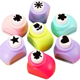 diy art & craft punch kit for school projects (designs as per stock) Punches & Punching Machines-image-63