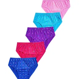 YELLOWDELIGHT Pack of 5 Mid Waist Hipster Briefs YD 633 Breeze (w) panties 2XL-5p-picture-30
