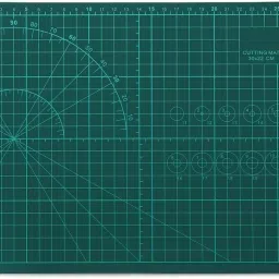 Flexible Cutting Mat, A4 Size, Self-Healing, 5 Layered, Double Sided (Green) Cutting Mat-18