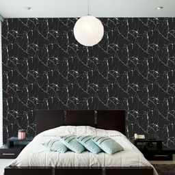 WallDaddy Black & White Abstract Printed Self-Adhesive Wallpaper-10