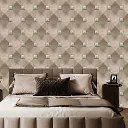 WallDaddy Brown Magnum Design Self Adhesive Wallpaper-image-4