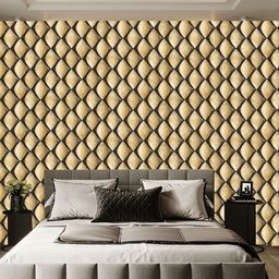 WallDaddy Beige & Grey Drop Designed Self Adhesive Wallpaper-image-88