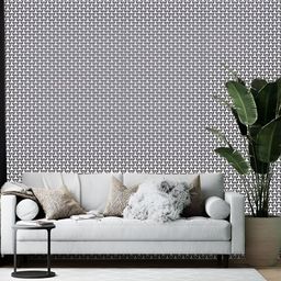 Wallpics White & Grey Abstract Printed Self Adhesive Wallpaper-picture-5