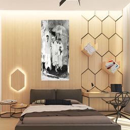 Wallpics Grey Printed Self-Adhesive Wallpaper-17