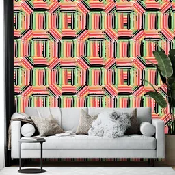 Wallpics Pink Printed Self-Adhesive Wallpaper-image-40