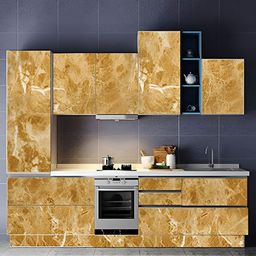 Jaamso Royals Brown Printed Self-Adhesive Wallpaper-picture-24