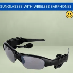 YAROH Bluetooth Sunglasses With Wireless Earphones Attached & Stereo Sound FeatureT62-image-86