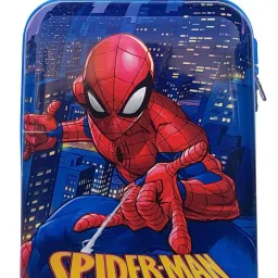 Small Cabin Suitcase (20 inch) 4 Wheels - Lightweight Kids Rolling Luggage With Hard Shell Carry On Travel Trolley Bag - Blue-image-31