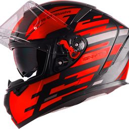 IGN-4 Chrome ISI/DOT Certified Full Face Graphic Helmet with Inner Sun Shield Motorbike Helmet-image-97
