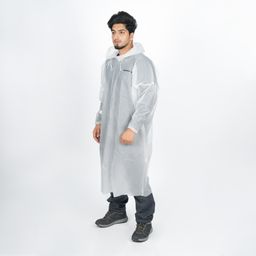 Adult Rain Pocket Poncho Transparent-image-8