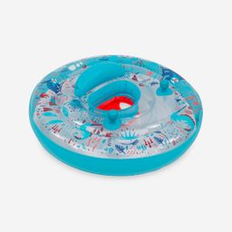 Baby's inflatable pool ring, seat and handles for infants 7- 15 kg transparent-picture-10
