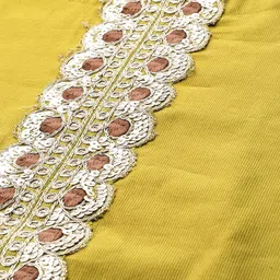 Indo Era Plus Size Embroidered Regular Sequinned Kurta with Palazzos & Dupatta image 2