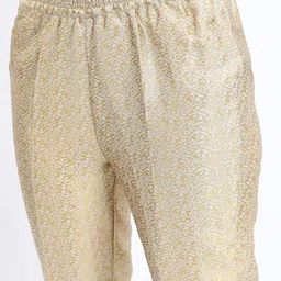 KETCH Ethnic Motifs Printed Kurta with Trousers & With Dupatta image 3