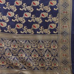 Varanga Ethnic Motifs Embroidered Regular Kurta With Trousers & Dupatta image 4