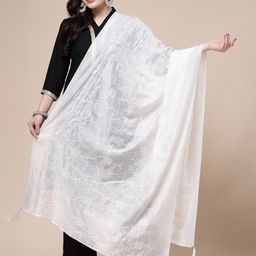 Clora Creation Ethnic Motifs Embroidered Dupatta-picture-16