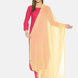 TWIN BIRDS Set Of 2  Solid Dupatta-22