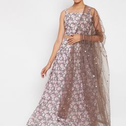 PANIT Printed Ready to Wear Lehenga & Blouse With Dupatta-picture-19