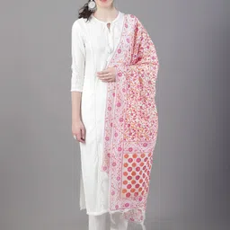 Tulsattva Panelled Kurta With Trousers & Dupatta-picture-20