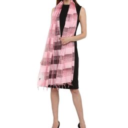 Rhe-Ana Women Pink Art Silk Dupatta-56