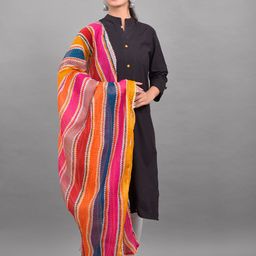 Apratim Multicoloured Printed Dupatta image 3