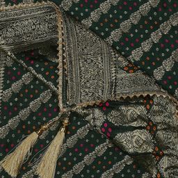 Dupatta Bazaar Woven Design Silk Dupatta image 2