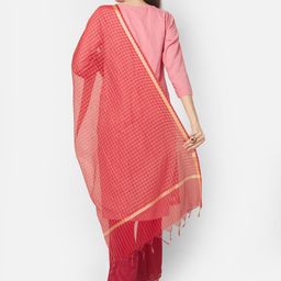 Dupatta Bazaar Checked Dupatta image 4