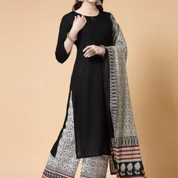 NEW STYLISH Regular Kurta with Palazzo & Dupatta-34
