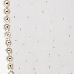 Clora Creation Polka Dots Mirror Work Embroidered Dupatta image 2