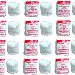 Soft Roll Orthopaedic Cast Padding Absorbent Cotton Bandage 10cmx3mtr(Set of 12) Interactive dressings Medical Dressing-image-87