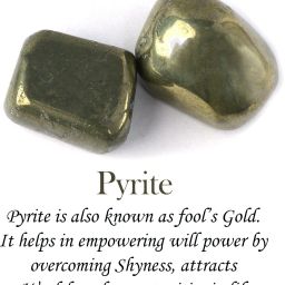 Natural Pyrite Tumble Crystals / Stones for Reiki Healing and Vastu Correction and Increase Creativity Tumble Stone Engraved Asymmetrical Crystal Stone-image-80