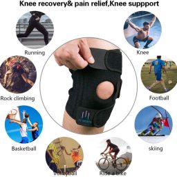 Adjustable Knee Cap Support Brace Sports Gym Running Arthritis Joint Pain Relief Skating Knee Guard-image-74