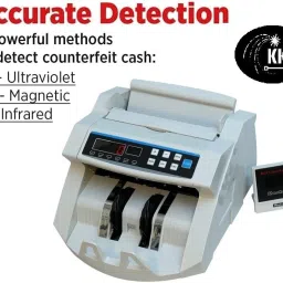 KK MART Latest Note Counting Machine with Fake Note Detection Note Counting Machine image 2