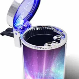 Silver Plastic Ashtray-image-4