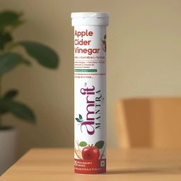 Apple Cider Vinegar Effervescent Tablets, With Mother, Detox & Digestion Support Orange, Lemon Tablet-17