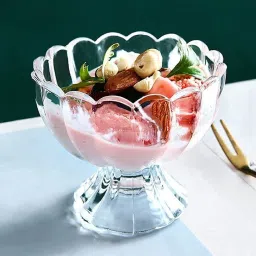 Glass Dessert Bowl Ice Cream Bowls Dessert Bowls Sundae Bowls Set 120 ml (6)-image-38