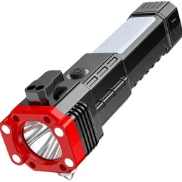 Magnetic Holder Rechargeable Torch Hammer Seatbelt Cutter 5 hrs Torch Emergency Light-16