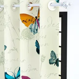 story@home 215 cm (7 ft) Cotton Room Darkening Door Curtain Single Curtain-picture-19