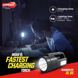 eveready DL 95 6 hrs Torch Emergency Light image 5