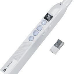 Portronics SlideMate 2 Wireless Presenter Remote, Rechargeable, Red Laser, Extendable, Slidemate Presenter-66