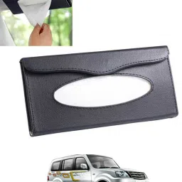 Universal Leatherite Rectangle Black Tissue Box For Car/office/Home-250 Vehicle Tissue Dispenser-image-45