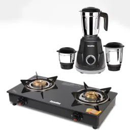 Photon 2B Combo Victo Mixer Grinder 3 jar 750 Watt Glass Manual Gas Stove-30